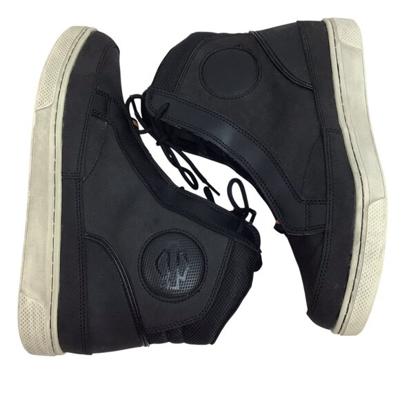 Harley-Davidson Vardon Hi-Top Sneakers Mens 8.5M Waterproof Riding Black D87175 - Picture 5 of 13